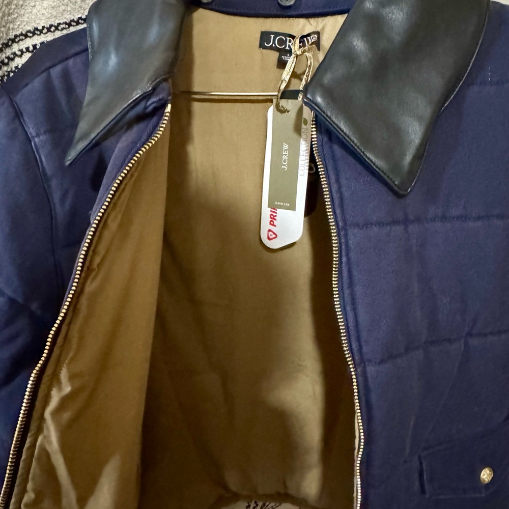 J. Crew Quilted Rugged Canvas Jacket NWOT - Picture 7 of 9